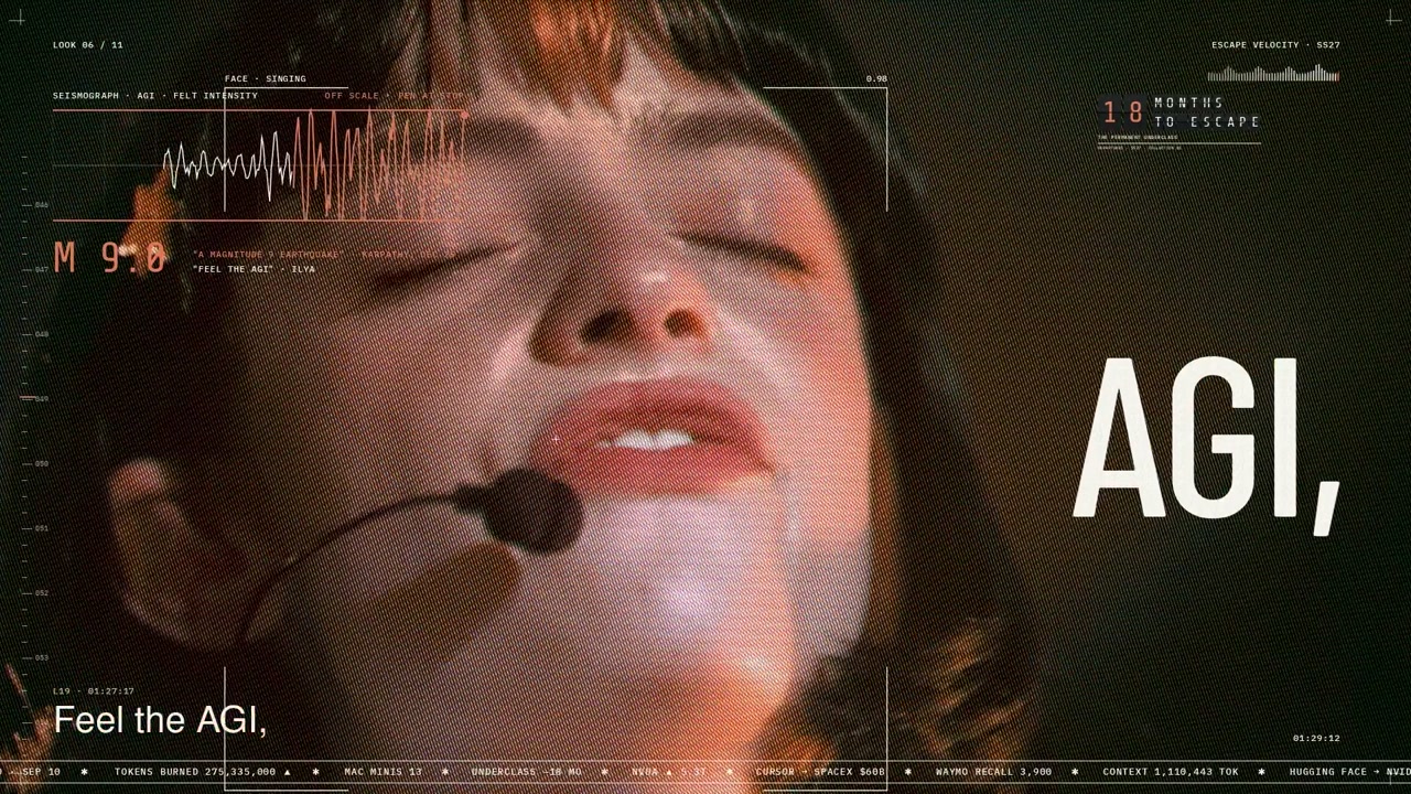 Slopcore Music Video: A song full of a scene's in-jokes goes in, a music video with one star, every lyric on screen and a graphic explaining every line comes out.