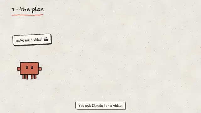 Frame 1 of 4 from the Explainer example video